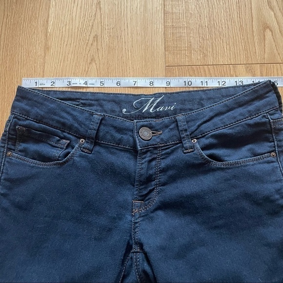 Mavi Serena Super Skinny Blue Low Rise Jeans -  26 - Picture 6 of 14